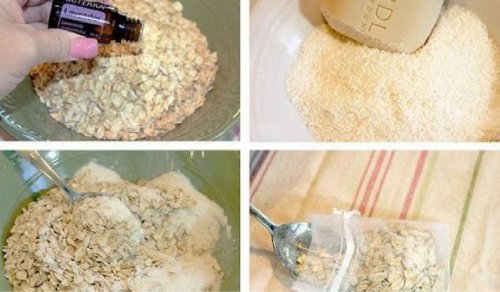 Μάθετε πώς να φτιάχνετε πουγκιά με βρώμη για όμορφο δέρμα