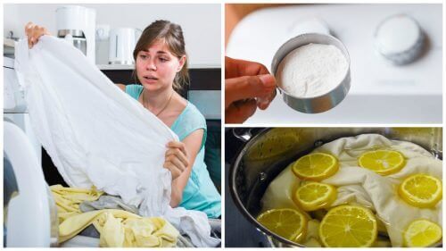 Γαριασμένα άσπρα ρούχα: Φυσικές λύσεις