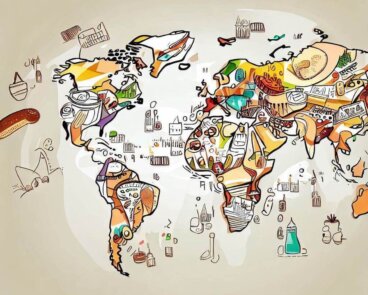 Οι 10 χώρες που καταναλώνουν τις περισσότερες θερμίδες