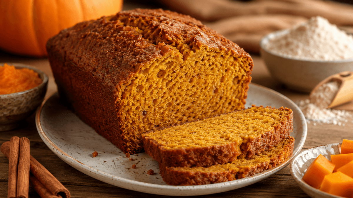 Bizcocho con calabaza