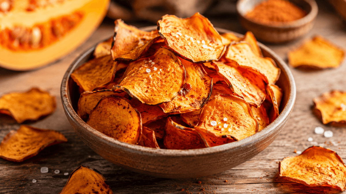 Chips de calabaza