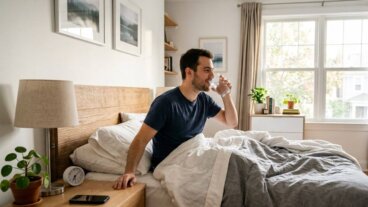 Ένα ποτήρι δίπλα στο κρεβάτι: η βραδινή συνήθεια που κάνει πιο εύκολη την έναρξη της μέρας